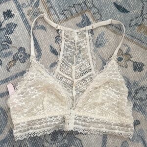 Free People Lace Bralette in Cream